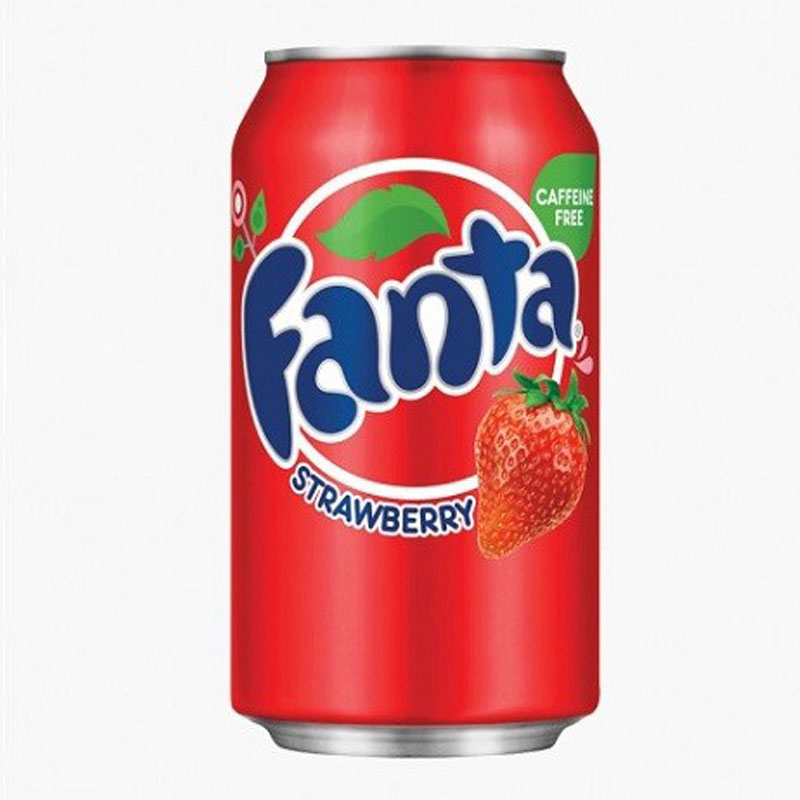 Fanta Soda Boisson Gazeuse Américaine Naturellement Aromatisée 12