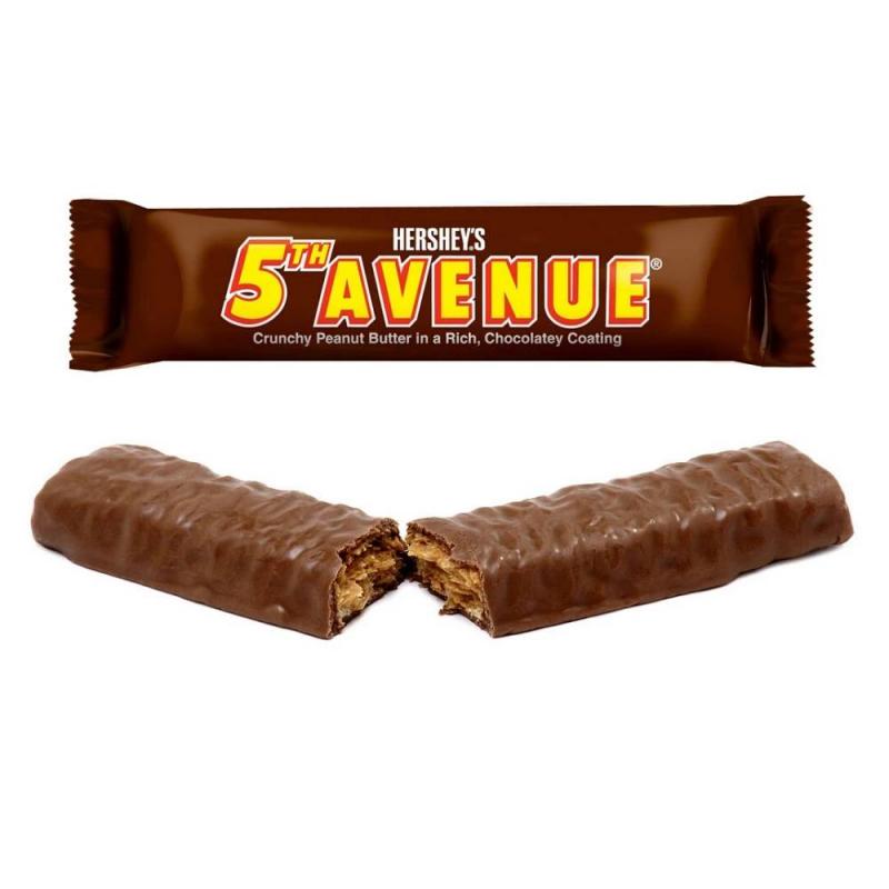 5th avenue  Barre chocolatée -24% en France